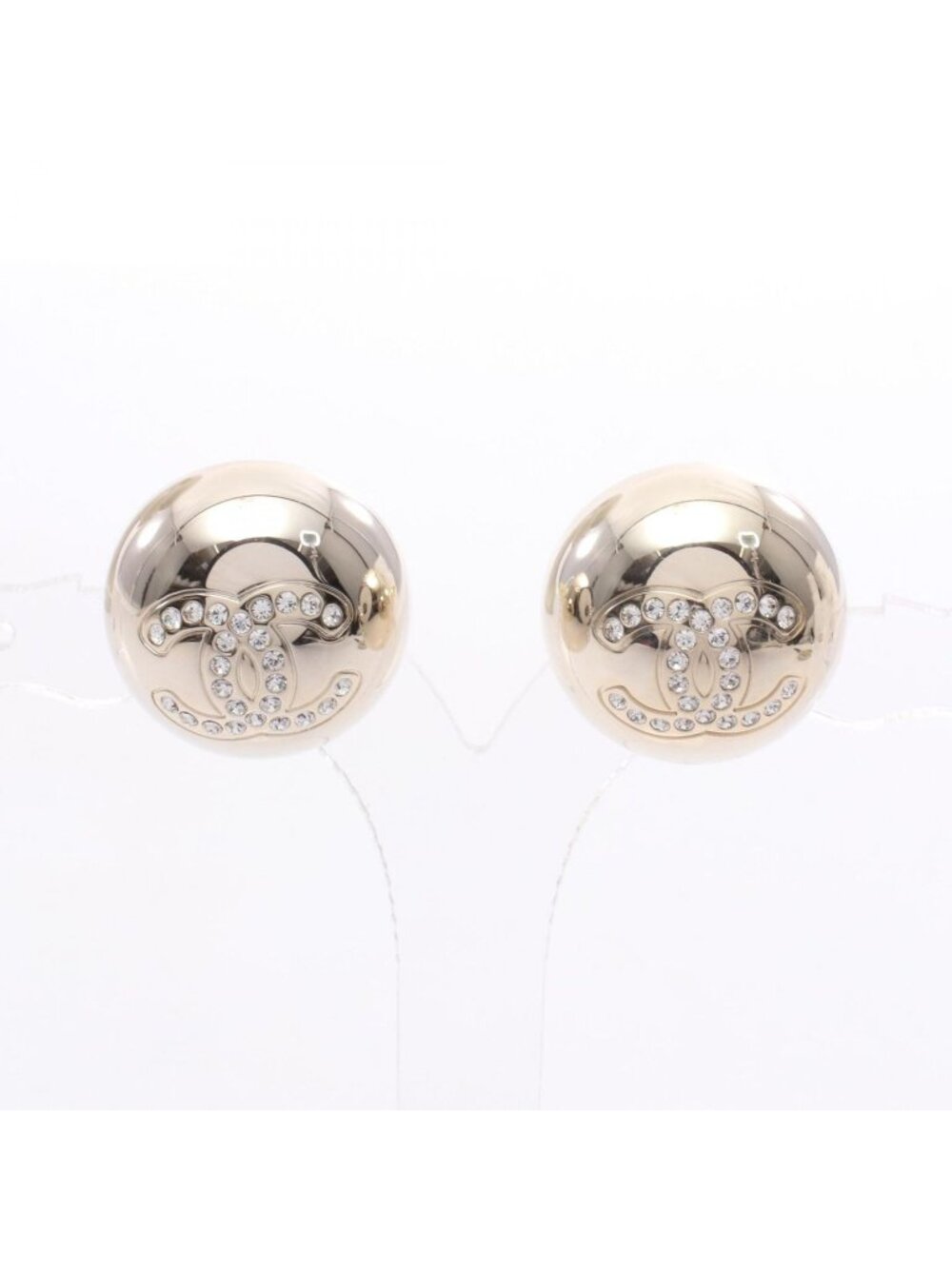 Chanel Earrings CC Logo Ball
